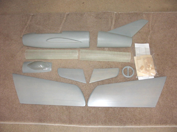 MiG-15 molded kit parts-1.jpg (86095 bytes)